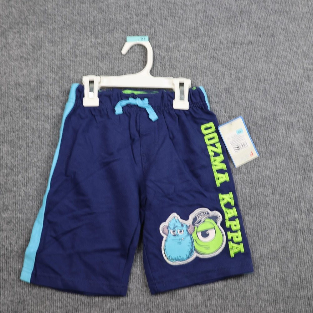 Monsters University‎ Shorts Boys 5T Blue Oozma Kappa Mike Sulley Disney Pixar